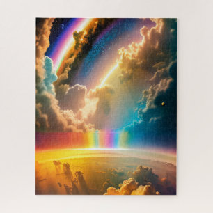 Quebra-cabeça Evento Interestelar do Arco-Íris de outro mundo no