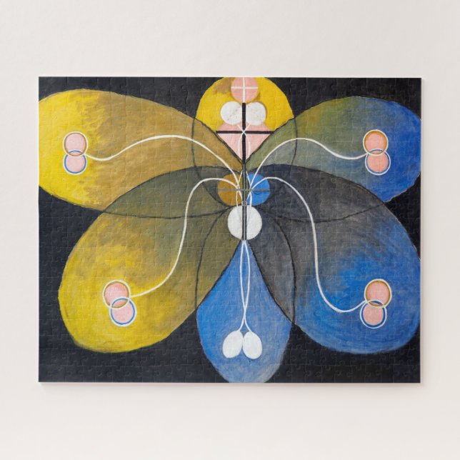 Quebra-cabeça Evolução Nº 9 | Hilma af Klint | (Horizontal)
