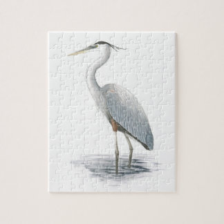 Quebra-cabeça Excelente Azul Heron Jigsaw