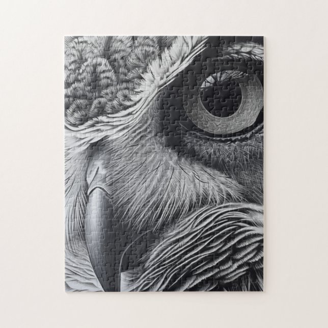 Quebra-cabeça Excelente coroa coroa com olhos fechados (Vertical)