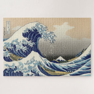 Quebra-cabeça Excelente Onda Náutica de Kanagawa do Monte Fuji