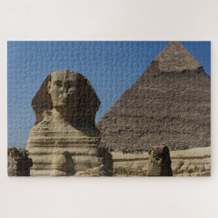 Quebra-cabeça Excelente Sphinx Statu Pirâmides do Cairo no Egito