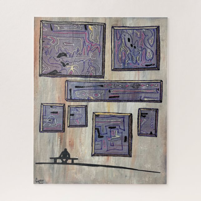 Quebra-cabeça Excelente Trabalha No Museu (Vertical)