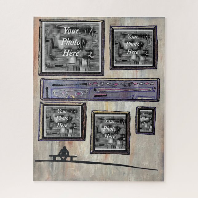 Quebra-cabeça Excelente trabalha no Museu - Personalizado (Vertical)