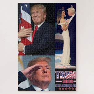 Quebra-cabeça Excelente Trump 2020 Keep America