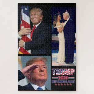 Quebra-cabeça Excelente Trump 2020 Keep America