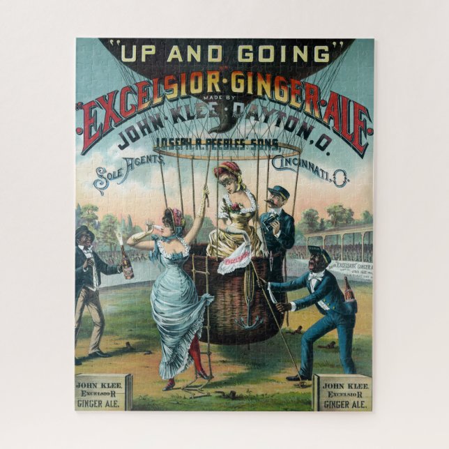 Quebra-cabeça Excelsior Ginger Ale (Vertical)