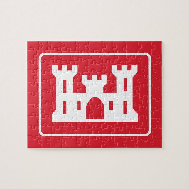 Quebra-cabeça Exército de Engenheiros dos EUA (Horizontal)