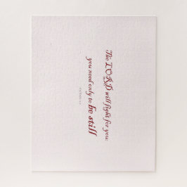 Quebra-cabeça Êxodo 14h14, o LORD lutará por ti,