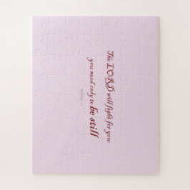 Quebra-cabeça Êxodo 14h14, o LORD lutará por ti,