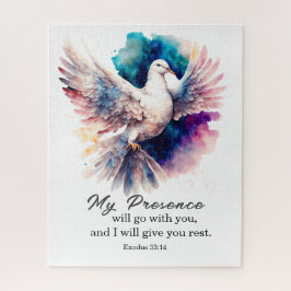 Quebra-cabeça Êxodo 33:14 Minha presença vai com você Bíblia