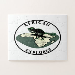 Quebra-cabeça Explorador Africano
