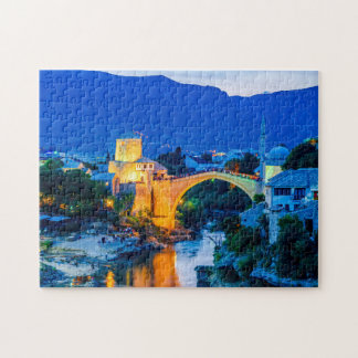 Quebra-cabeça Explore a ponte icônica em Mostar