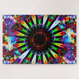 Quebra-cabeça Explosão abstrata