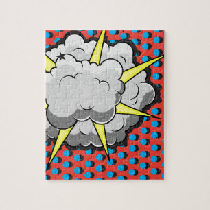Quebra-cabeça Explosão cómica do estilo do pop art
