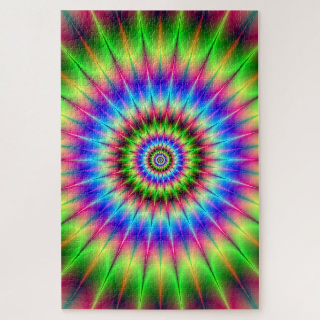 Quebra-cabeça Explosão de Cores Espimentada (Vertical)