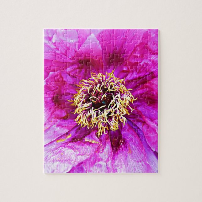 Quebra-cabeça Explosão rosa (Vertical)