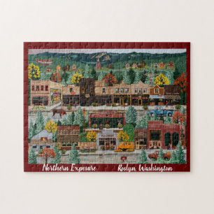 Quebra-cabeça "Exposição ao Norte" ~ Roslyn, Washington