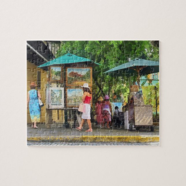 Quebra-cabeça Exposição de Arte em San Juan (Horizontal)