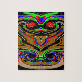 Quebra-cabeça Expressão da raiva: Reversible EU SOU arte