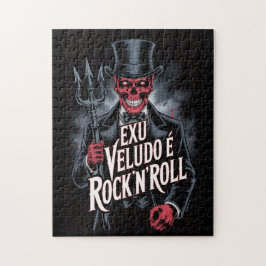 Quebra-cabeça Exu Veludo é Rock'N'Roll #1