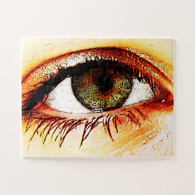 Quebra-cabeça Eye 11x14 jpcna de 30pc (Horizontal)