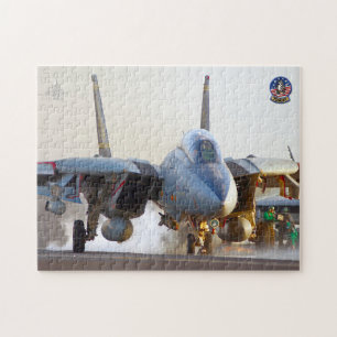 Quebra-cabeça F-14 "LANÇAMENTO" TOMCAT (11 x 14 polegadas)