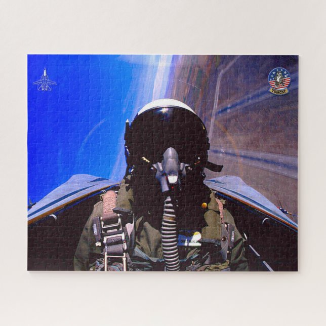 Quebra-cabeça F-14 TOMCAT "BREAK" (16 x 20 polegadas) (Horizontal)