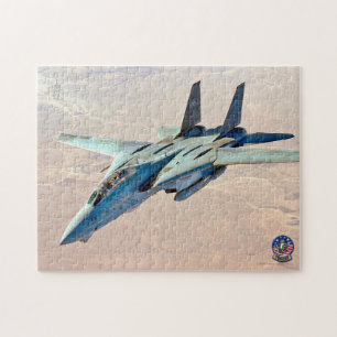 Quebra-cabeça F-14 TOMCAT "DESERT PATROL" (11x14 polegadas)