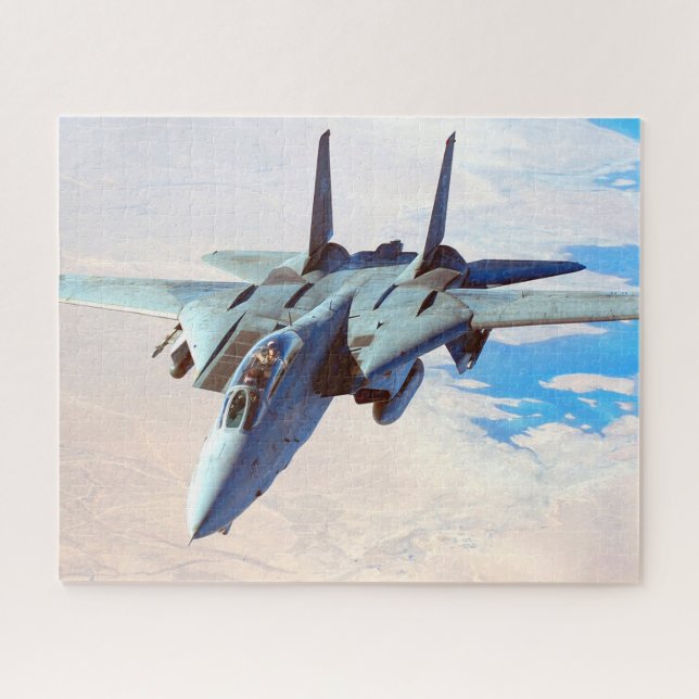 Quebra-cabeça F-14 TOMCAT "DESERT PATROL" (16 x 20 polegadas) (Horizontal)