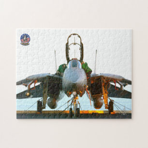 Quebra-cabeça F-14 TOMCAT "FLIGHTDECK" (11x14 polegadas)