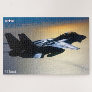 Quebra-cabeça F-14 TOMCAT "ON PATROL" (20x30 polegadas)