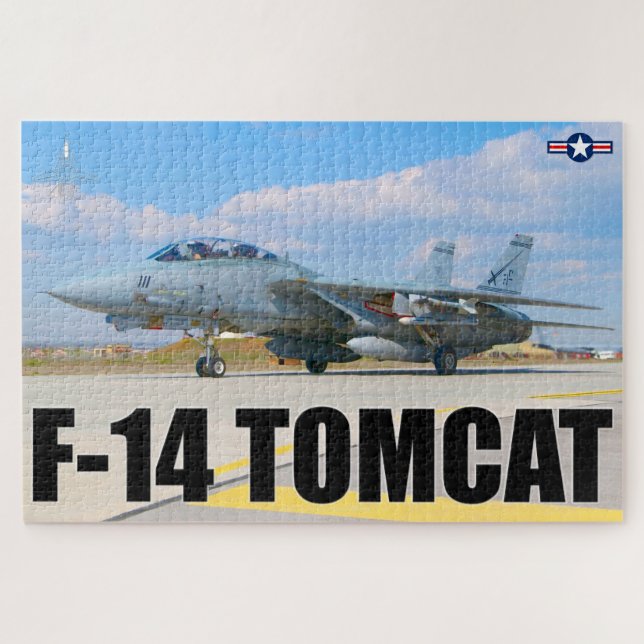 Quebra-cabeça F-14 TOMCAT "PRÉ-VOO" (20x30 polegadas) (Horizontal)