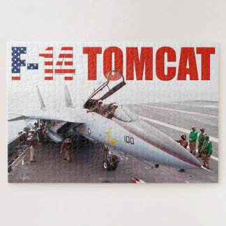 Quebra-cabeça F-14 TOMCAT "PRÉ-VOO" (20x30 polegadas)