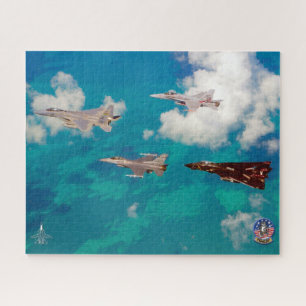 Quebra-cabeça F-14 TOMCAT "WINGMAN" (16 x 20 polegadas)