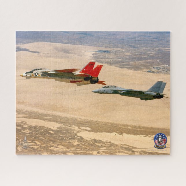 Quebra-cabeça F-14 TOMCAT "WINGMAN" (16 x 20 polegadas) (Horizontal)