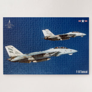 Quebra-cabeça F-14 TOMCAT "WINGMAN" (20x30 polegadas)