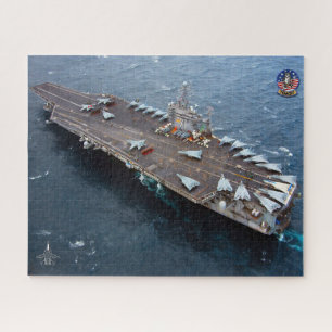 Quebra-cabeça F-14 "TRANSPORTADORA" TOMCAT (16 x 20 polegadas)