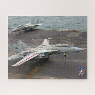 Quebra-cabeça F-14 "TRAP" TOMCAT (16 x 20 polegadas)