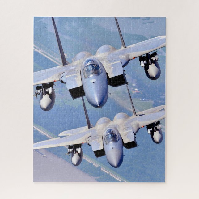 Quebra-cabeça F-15C ÁGUA (16x20 POLEGADAS) (Vertical)