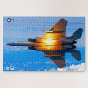 Quebra-cabeça F-15C ÁGUA (20x30 POLEGADAS)