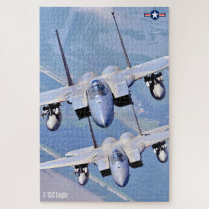 Quebra-cabeça F-15C ÁGUA (20x30 POLEGADAS)