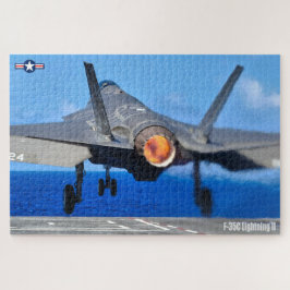 Quebra-cabeça F-35C LIGHTNING II (20x30 POLEGADAS)