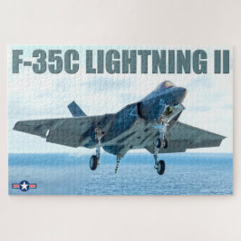 Quebra-cabeça F-35C LIGHTNING II (20x30 POLEGADAS)