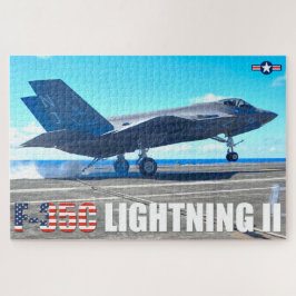 Quebra-cabeça F-35C LIGHTNING II (20x30 POLEGADAS)