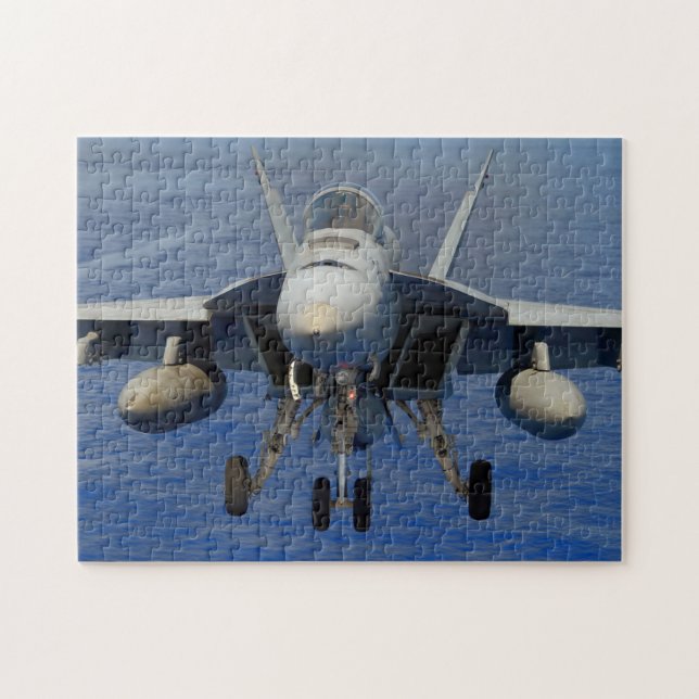Quebra-cabeça F/A-18E SUPER HORNET (11x14 POLEGADAS) (Horizontal)
