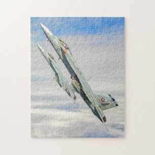 Quebra-cabeça F/A-18E SUPER HORNET (11x14 POLEGADAS)