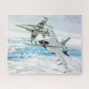 Quebra-cabeça F/A-18E SUPER HORNET (16x20 POLEGADAS)