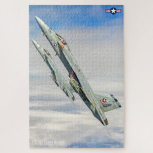 Quebra-cabeça F/A-18E SUPER HORNET (20x30 POLEGADAS)