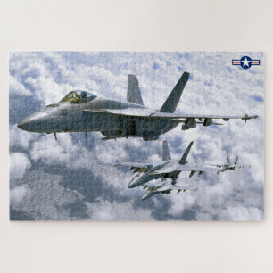 Quebra-cabeça F/A-18E SUPER HORNET (20x30 POLEGADAS)